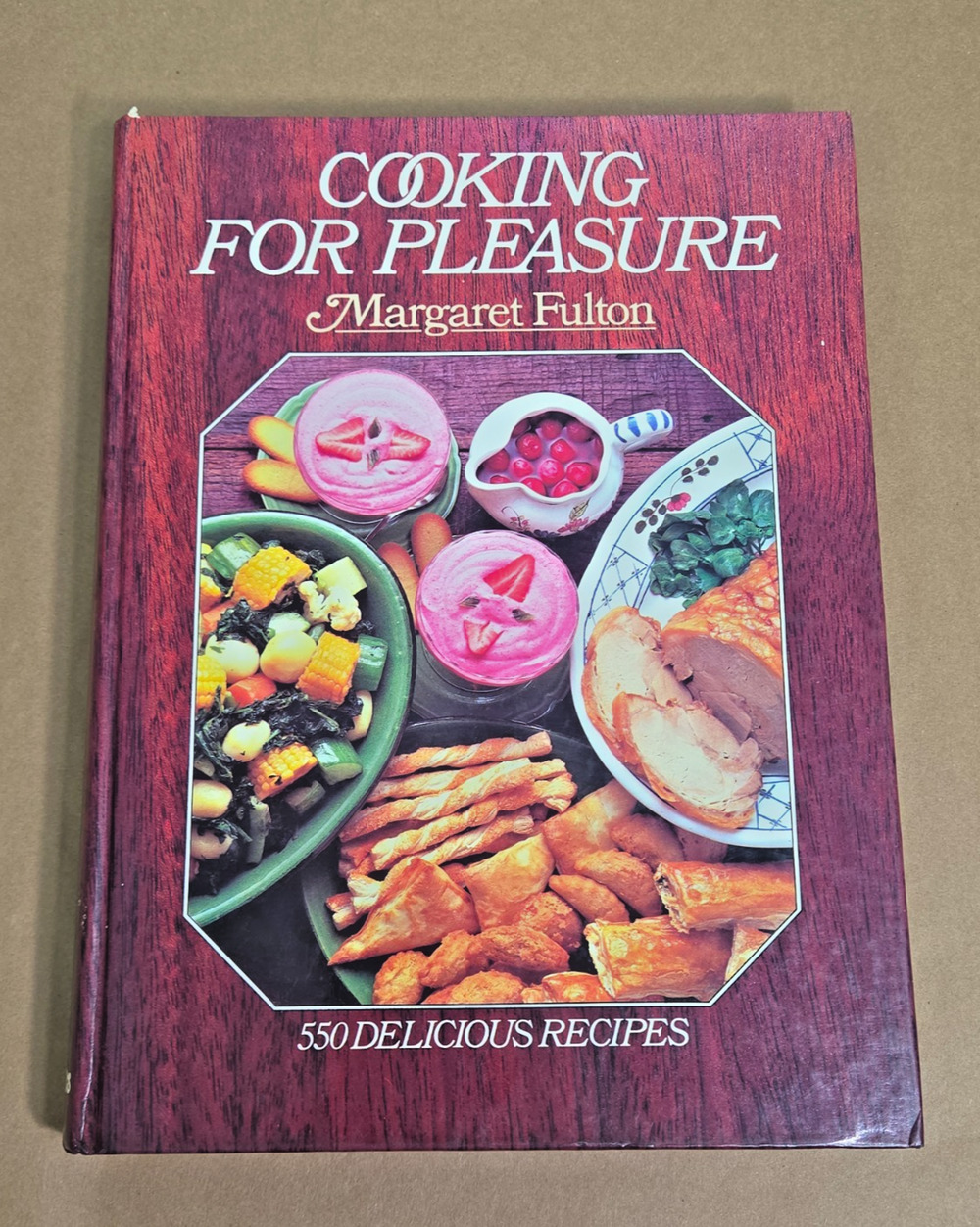 Vintage 1981 Cooking for Pleasure by Margaret Fulton Hardcover Cookbook